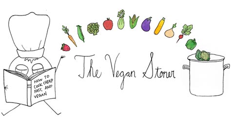 Vegan Stoner - Logo