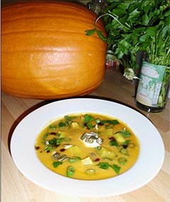 Kürbissuppe