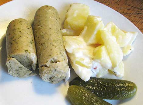 Weißwurst vegan: Wheatys Weiße