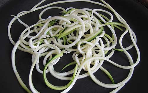 Zucchini-Spaghetti