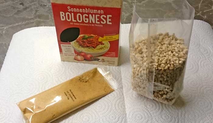 Sonnenblumen-Bolognese